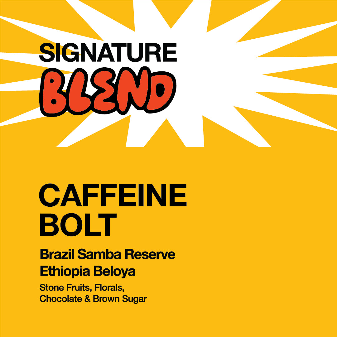 Caffeine Bolt - Brazil Samba + Ethiopia Beloya