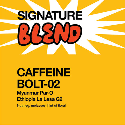 Caffeine Bolt 2 - Myanmar Par-O + Ethiopia La Lesa G2